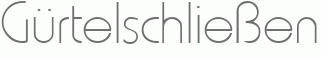 Gürtelschließen