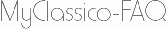MyClassico-FAQ