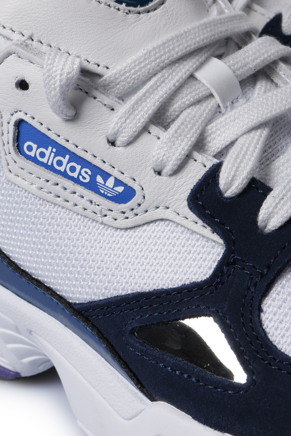 falcon shoes white and navy