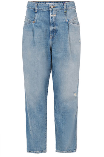 Eco Denim High-Rise Jeans Pearl