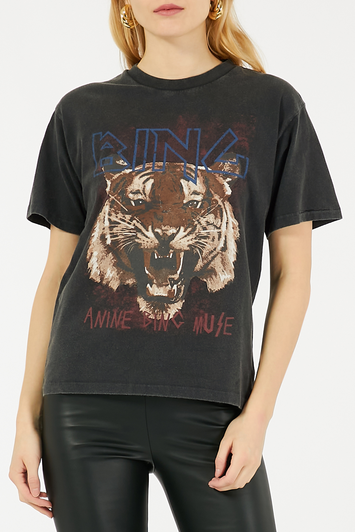 T-Shirt Tiger aus Baumwolle
