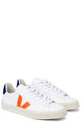 Sneaker Campo Chromefree White Orange - VEJA