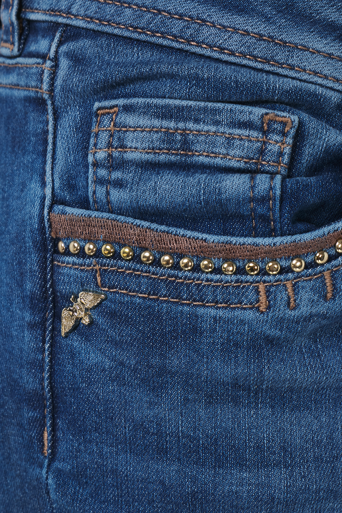 Jeans Summer Wood mit Nieten Detail 