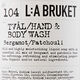 Hand and Body Wash No.104 Bergamot/ Patchouli
