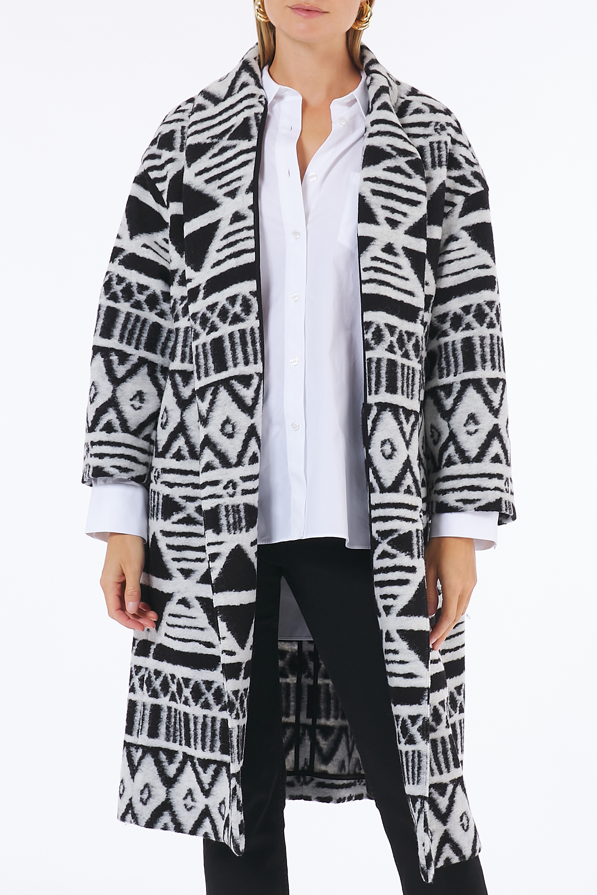 Mantel Bauprey mit Wolle