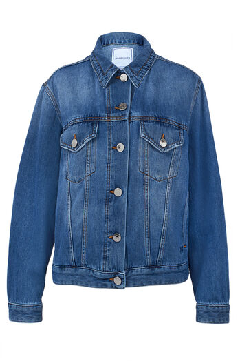 Jeansjacke aus Baumwoll-Denim