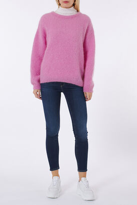 Pullover mit Mohair 