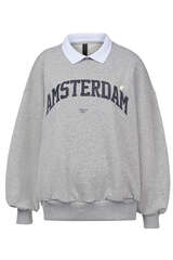 Sweatshirt aus Bio-Baumwolle - 10DAYS AMSTERDAM