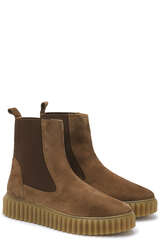 Boots Beth mit Plateau - VOILE BLANCHE