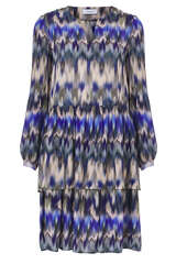 Kleid mit Ikat- Muster  - BLOOM