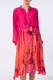 Kleid aus Viskose mit Volant