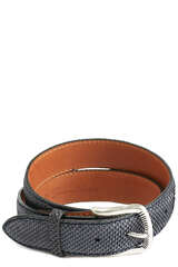 Belt with Reptile Embossing 