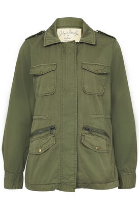 Field Jacket aus Baumwolle