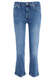 Mid-Rise Straight Crop Jeans