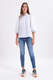 High-Rise Jeans Farrah Skinny Ankle 