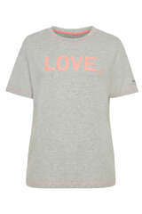 T-Shirt LOVE. mit Baumwolle - IQ STUDIO
