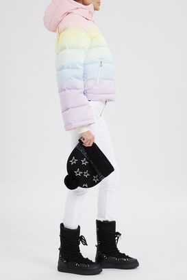 Pastel Polar Flare Down Jacket