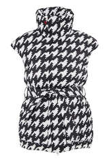 Houndstooth Oversized Vest II - PERFECT MOMENT