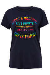 T-Shirt mit Baumwolle  - ZADIG & VOLTAIRE