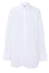 Popeline-Bluse aus Bio-Baumwolle