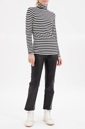 Turtleneck-Longsleeve Melina mit Merinowolle 