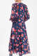 Seidenkleid mit Floral Print