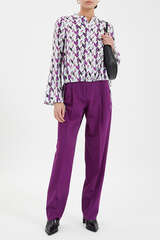 Bluse Fluid Graphics mit Seide - DOROTHEE SCHUMACHER