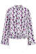 Bluse Fluid Graphics mit Seide