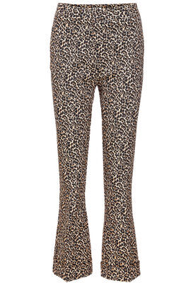 Jacquard-Hose Cardio mit Leopardenmuster