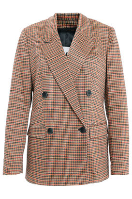 Blazer Case mit Viskose 