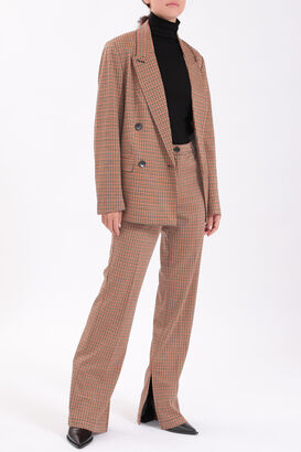 Blazer Case mit Viskose 