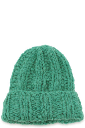 Handgestrickter Beanie aus Cashmere