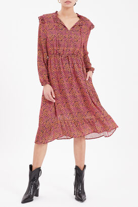 Kleid aus Viskose