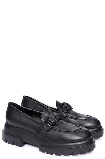 Leather Chunky Loafer