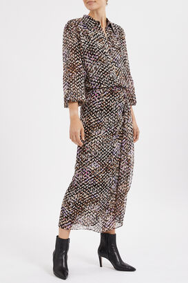 Bluse Bamia aus Viskose Georgette 