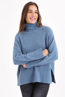 Turtleneck aus Cashmere und Seide 
