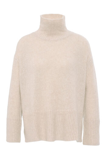 Turtleneck aus Cashmere und Seide 