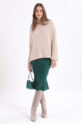 Turtleneck aus Cashmere und Seide 