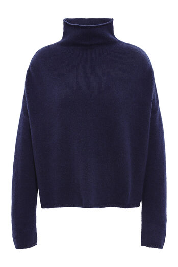 Cashmere Silk Mix Turtleneck 