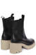 Boots Punch aus Leder