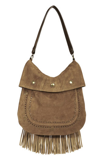 Shoulder Bag Jerry L Suede