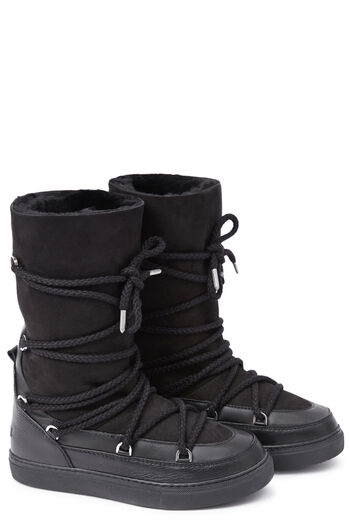 Lambskin Boots Classic High Laced