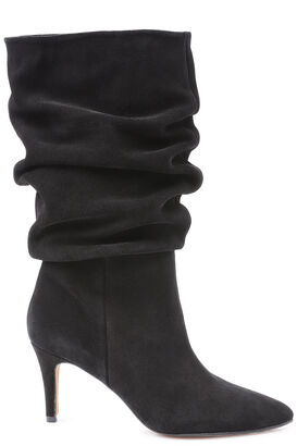 Stiefel aus Veloursleder 