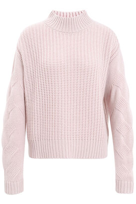 Pullover aus Cashmere mit Struktur 