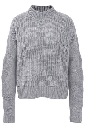 Pullover aus Cashmere mit Struktur 