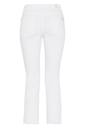 Jeans Ankle Boot White Shell