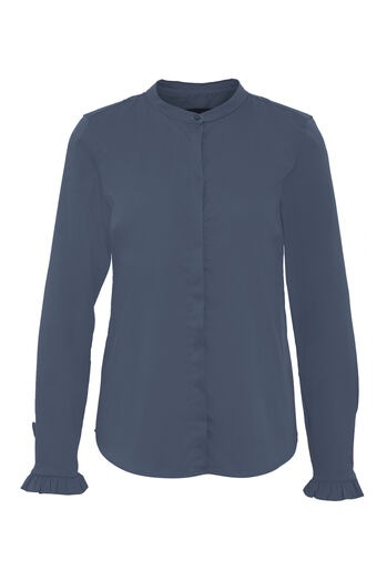 Stretch-Bluse Mattie mit Rüschen
