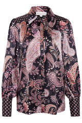 Bluse Asta aus Seidenstretch - DEA KUDIBAL
