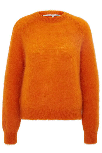 Knit Sweaer with Mohair