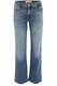 Ellie Straight Mid-Raise Jeans 